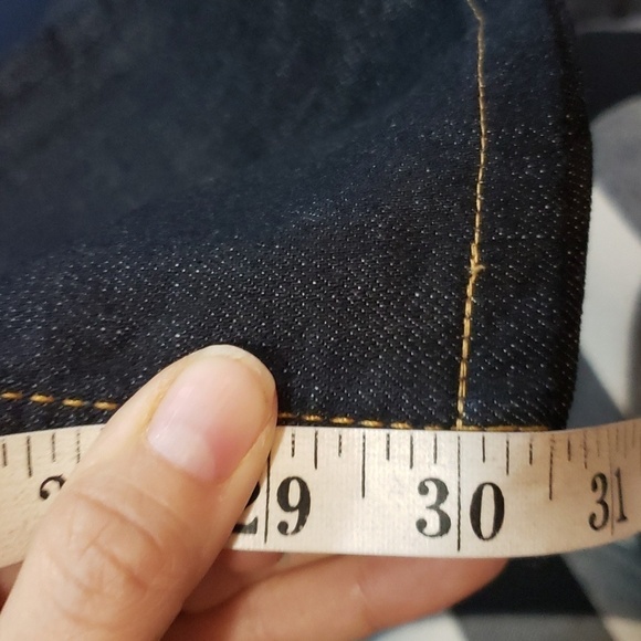 𝅺men's Levi's 541 42W 34L Dark Wash Denim Jeans - Picture 11 of 11